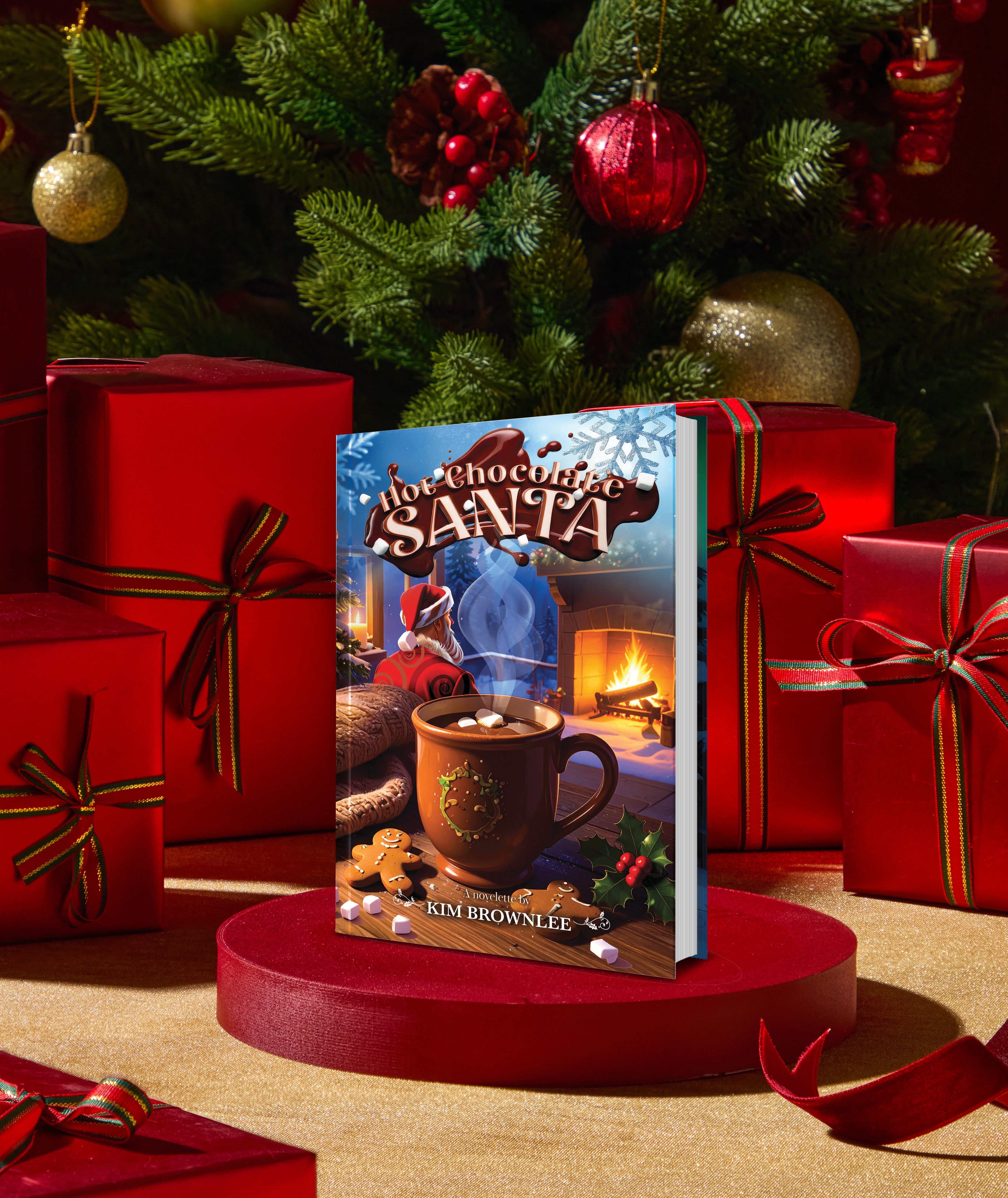 Hot Chocolate Santa