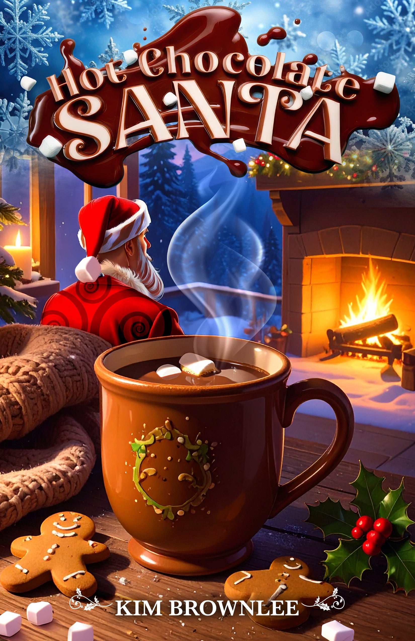 Hot Chocolate Santa